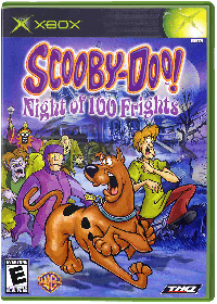 Scooby Doo Night of 100 Frights Xbox US box art